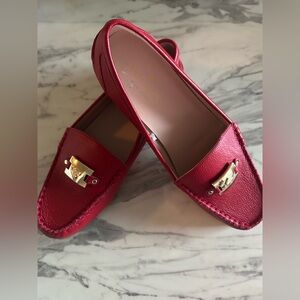Kate Spade New York Carmen women's loafer shoes RED
